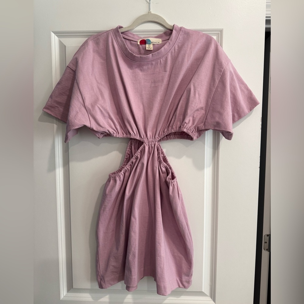 FP Beach Lavender T-shirt Mini Dress